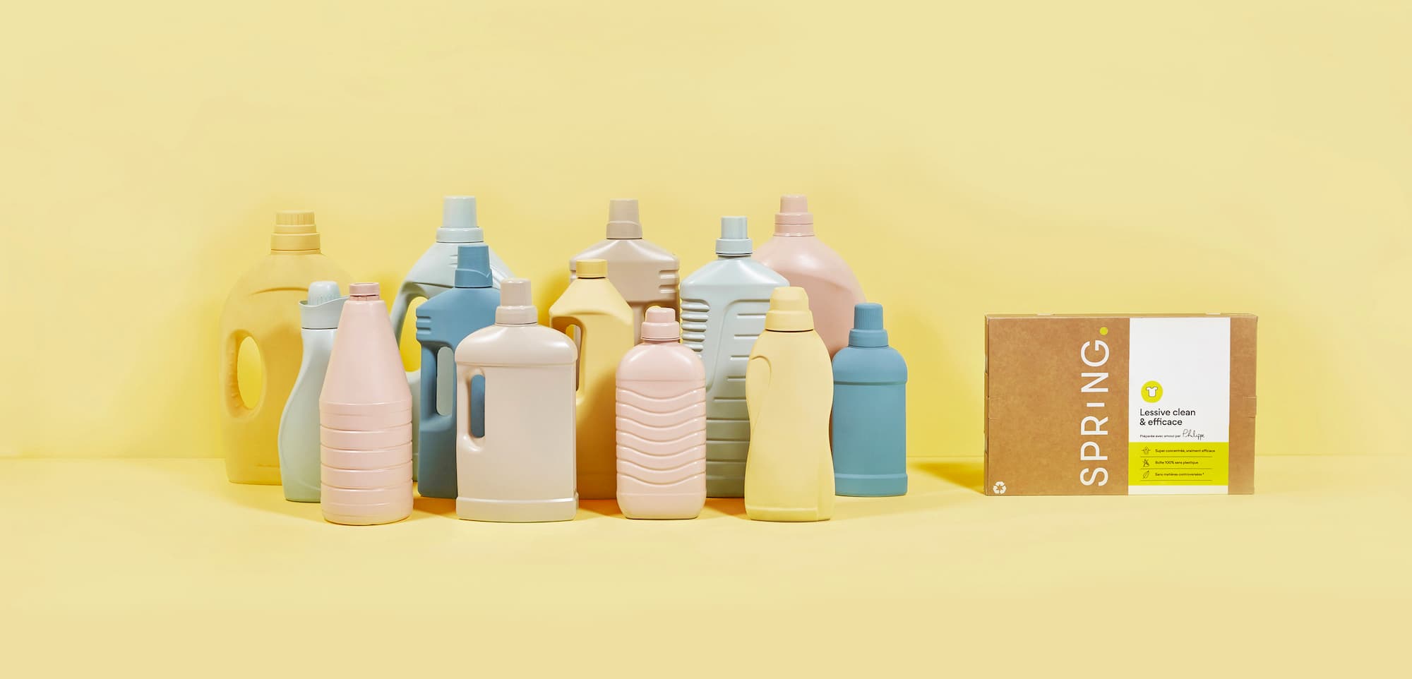 Des produits d’entretien aux formules clean - SPRiNG